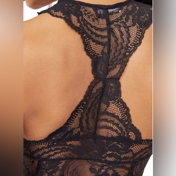 Free People Bodysuit Intimately Midnight Hour - Picture 4 of 4